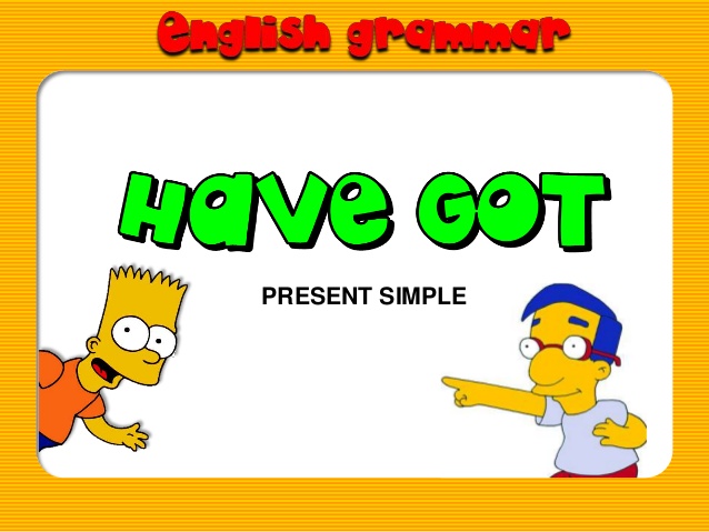 El mejor post para aprender el verbo "HAVE GOT" ( verbo "tener" en ...